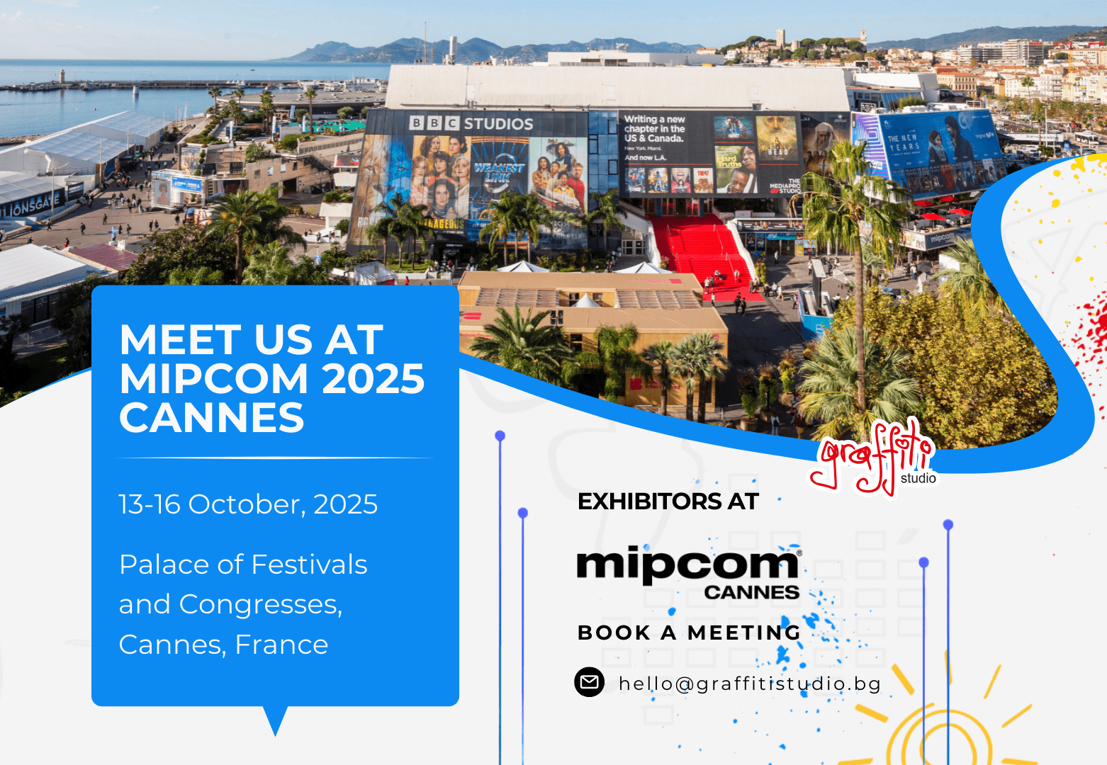 Mipcom Map.pdf Graffiti Studio Exhibits at MIPCOM 2025 in Cannes | Media Localization ...